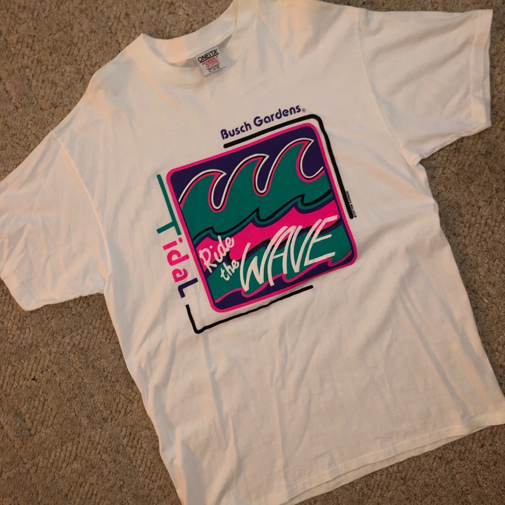 VTG single stitched Busch Gardens theme park tee